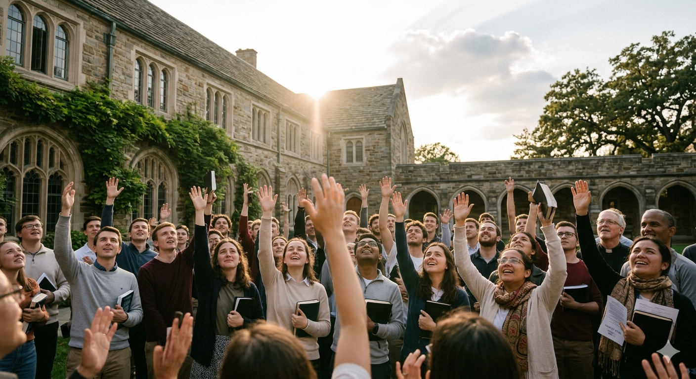 Knowledge-thirsty and enthusiastic students